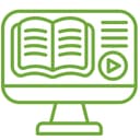E-learning portal with registration open for all, self-paced modules & integrated knowledge assessments